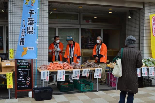 【11月】日本一美味しい「八街産落花生」及び 「新鮮野菜」ＰＲイベント