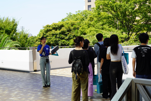 キャンパス見学　明海大学