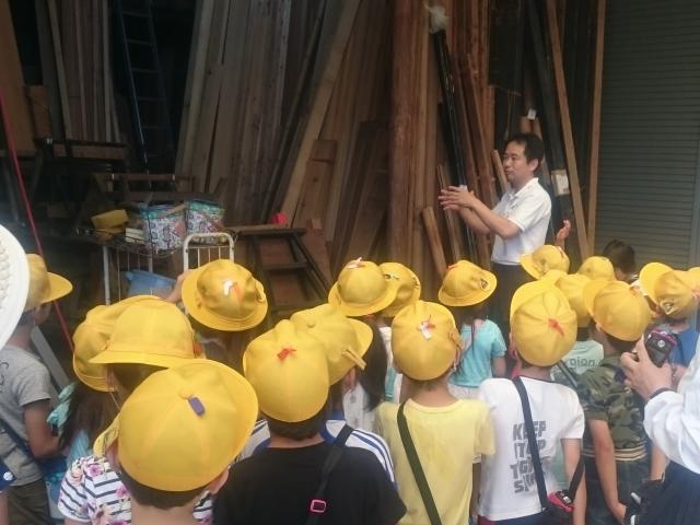 神輿及び製作工程見学