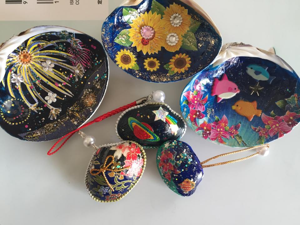 貝アート体験