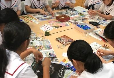 貝アート体験